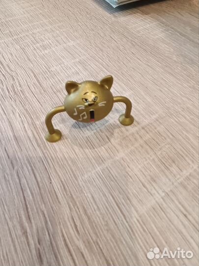 Кот золотой ух мини лента 3 бронь