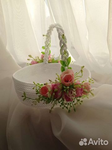 Декоративная корзина, пасхальная