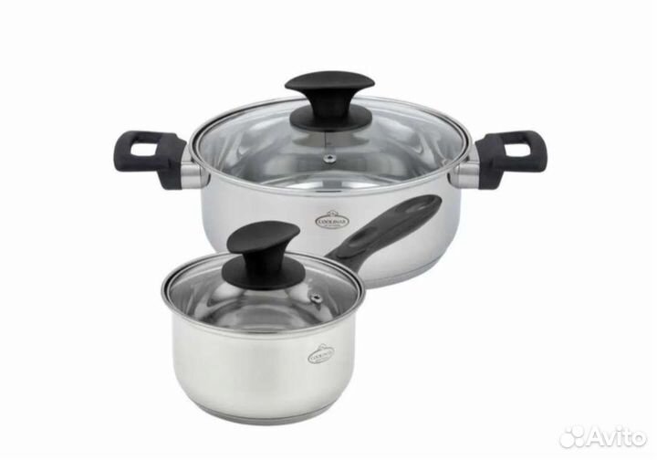 Набор посуды кастрюли новый