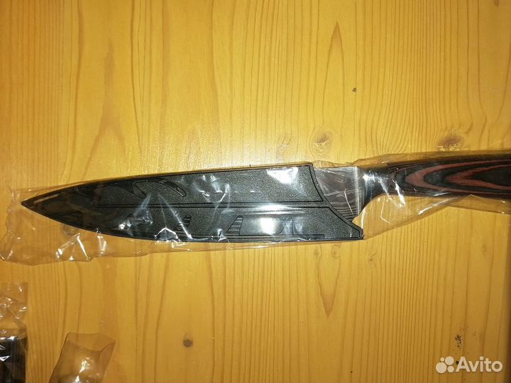 Набор кухонных ножей новый