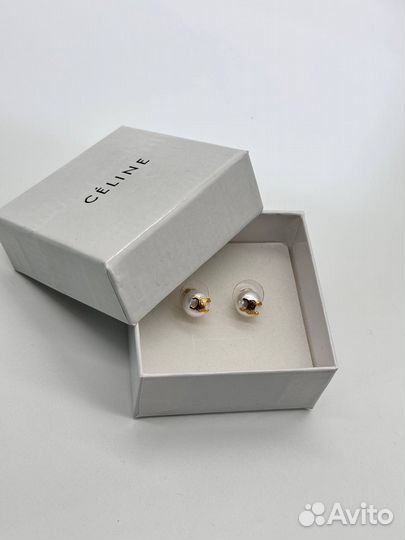 Серьги celine