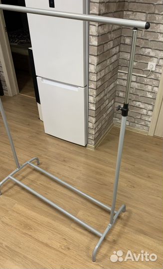 Усиленная Вешалка Штанга для Одежды стойка