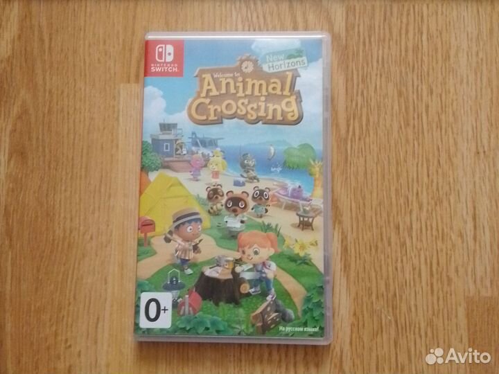 Animal crossing new horizons картридж