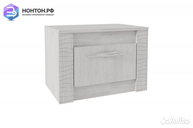 Тумба прикроватная Монако ясень белый