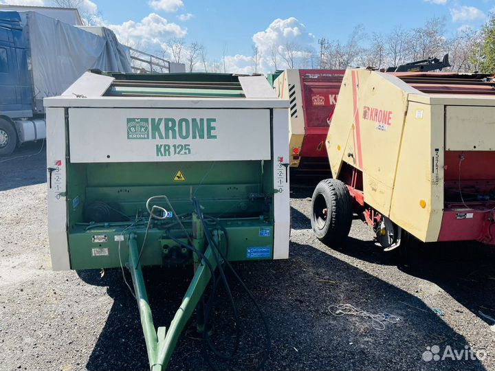 Пресс-подборщик Krone KR 125, 2000