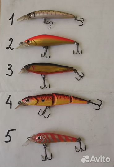 Воблеры zipbaits rigge 35f, и другие