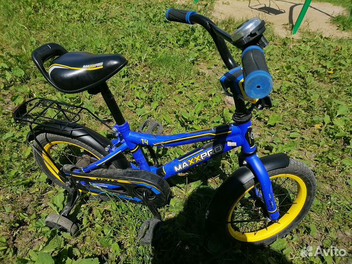 Детский велосипед Maxxpro колеса 14