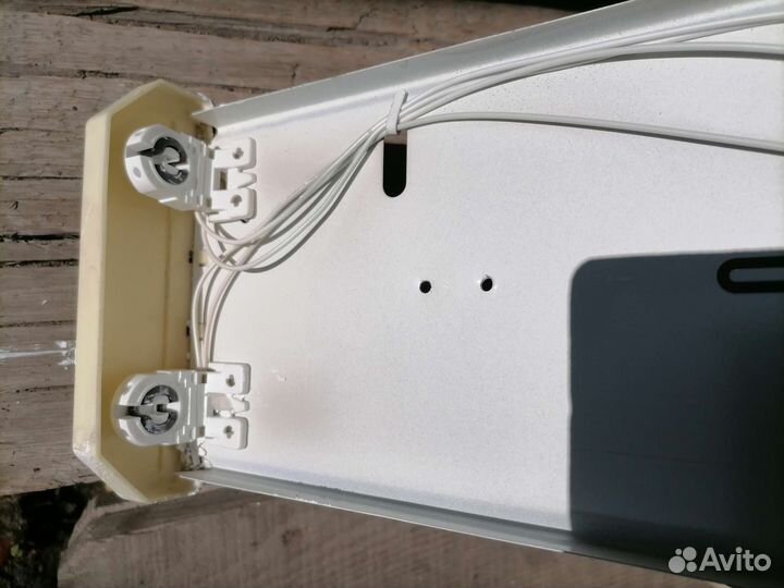 Светильник линейный лпо 01-2х36-012 с лампами