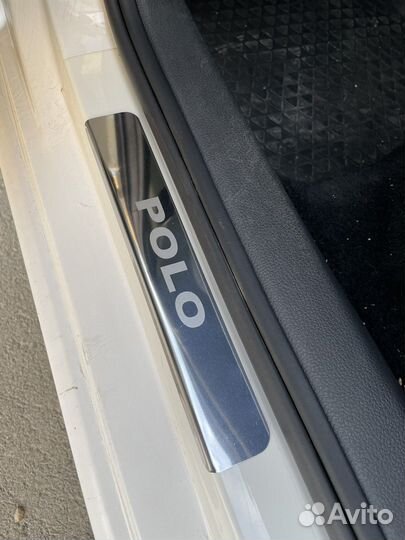 Накладки на пороги volkswagen polo