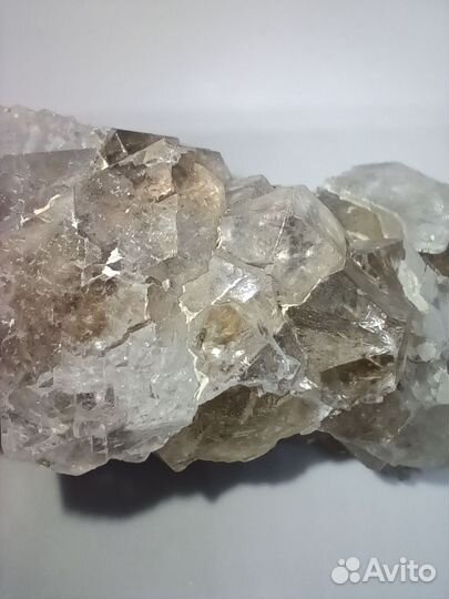 Красивая друза Оптический флюорит