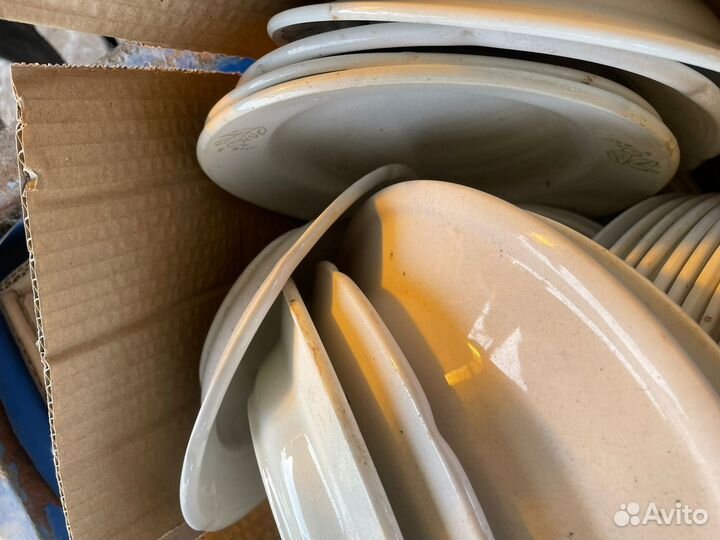 Тарелки СССР б/у бесплатно