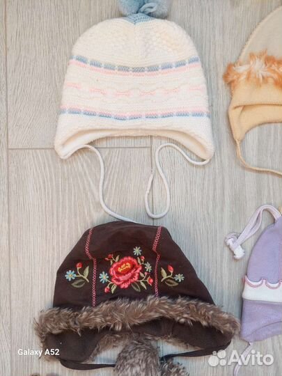 Шапки 3 мес-2 года