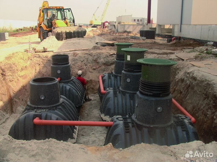 Септик эко Кит с переливом