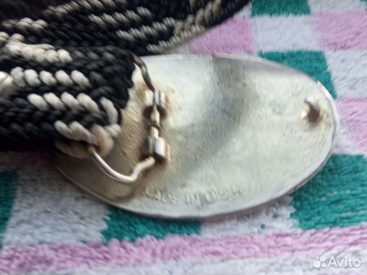 Ремень плетёныи капроновыи USA