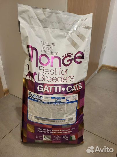 Корм monge для кошек