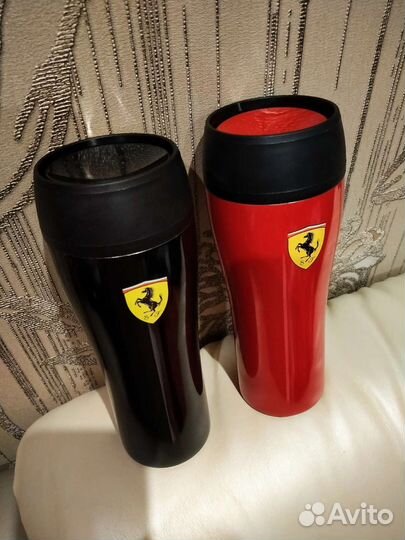 Фитнес бутылка & термос от Scuderia Ferrari