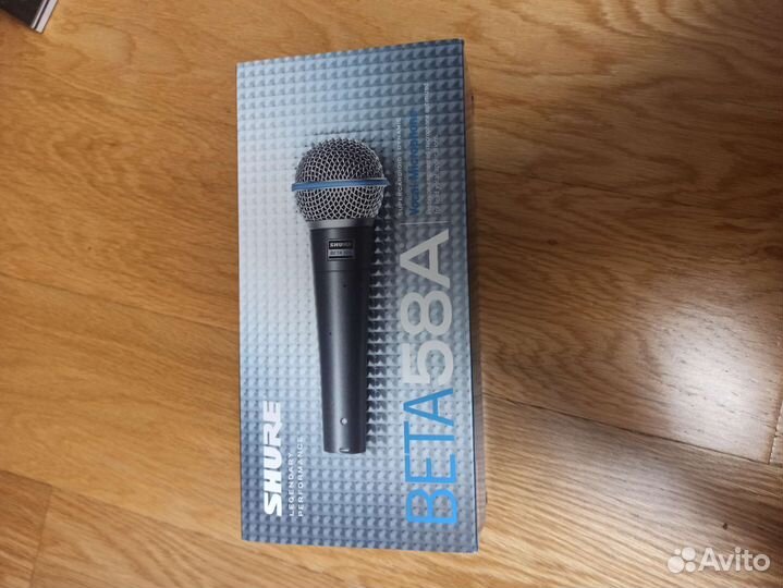 Вокальный микрофон Shure beta 58