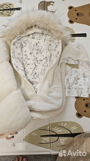 Конверт на выписку зимний