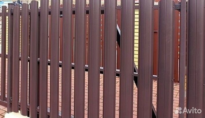 Двухсторонний евроштакетник