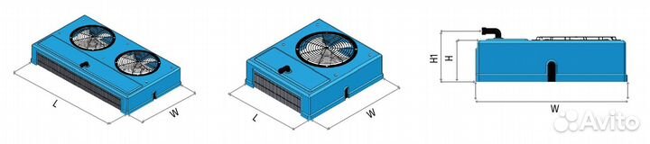 Воздухоохладитель 0,5 кВт FrigoCool DRM 2