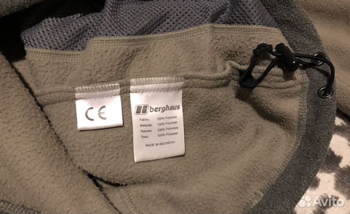 Флисовая толстовка berghaus