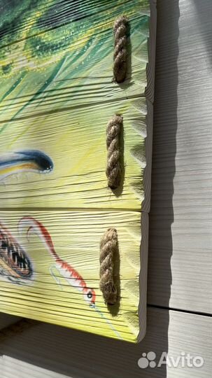 Картина на дереве 