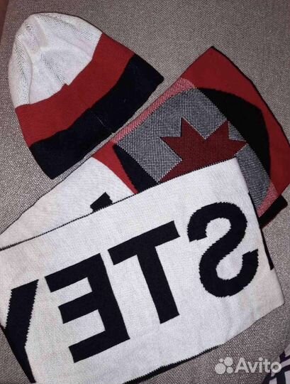 Комплект шапка и шарф женский