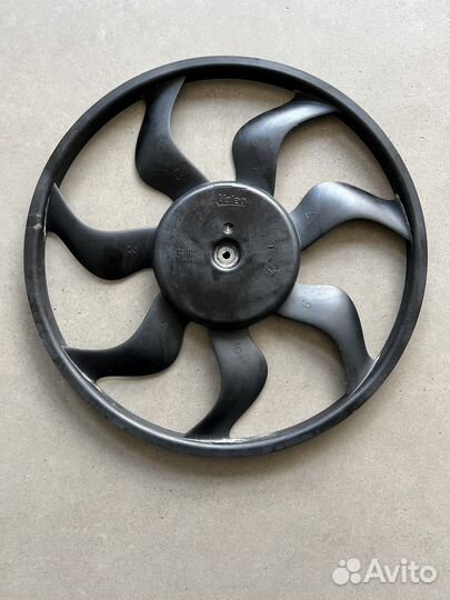 Крыльчатка вентилятора охлаждения renault duster