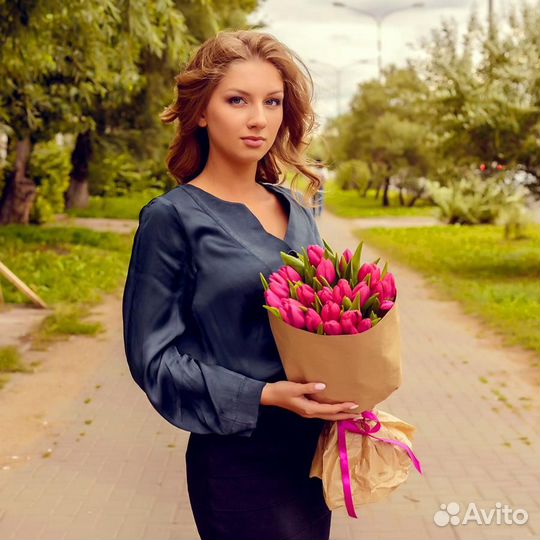 Букет тюльпанов с доставкой