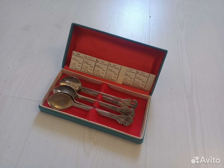 Мельхиоровые ложки СССР