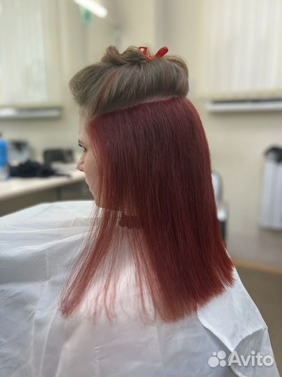 Окраска волос