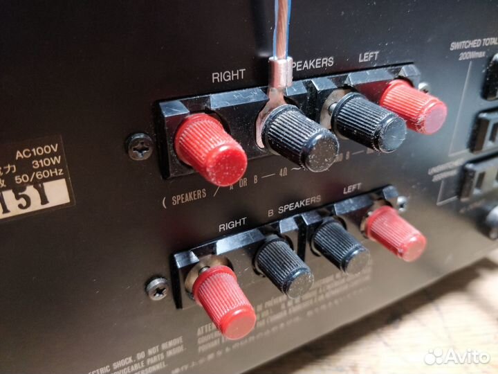 Клемма для усилителя Luxman L-510, 530,550