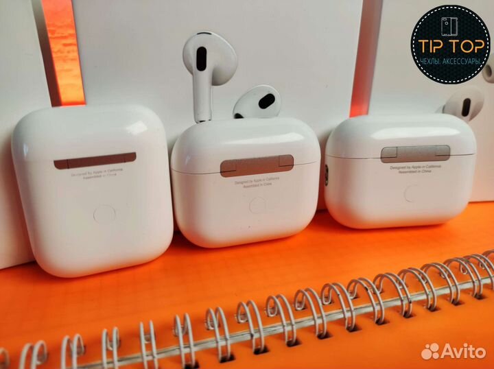 Airpods Pro / 3 / 2 + чехол + доставка