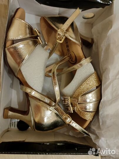 Новые Туфли для танцев Ю1/Ю2 22,5 см