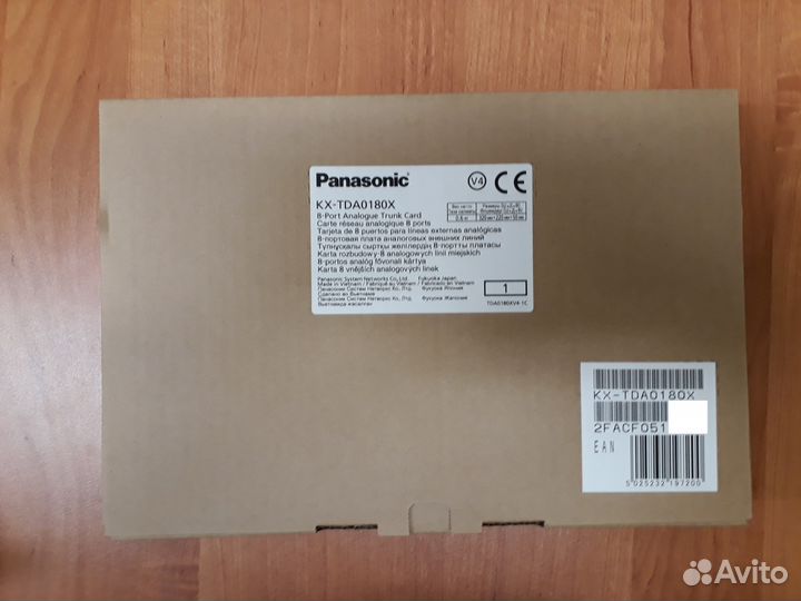 Платы расширения для атс Panasonic, Новые