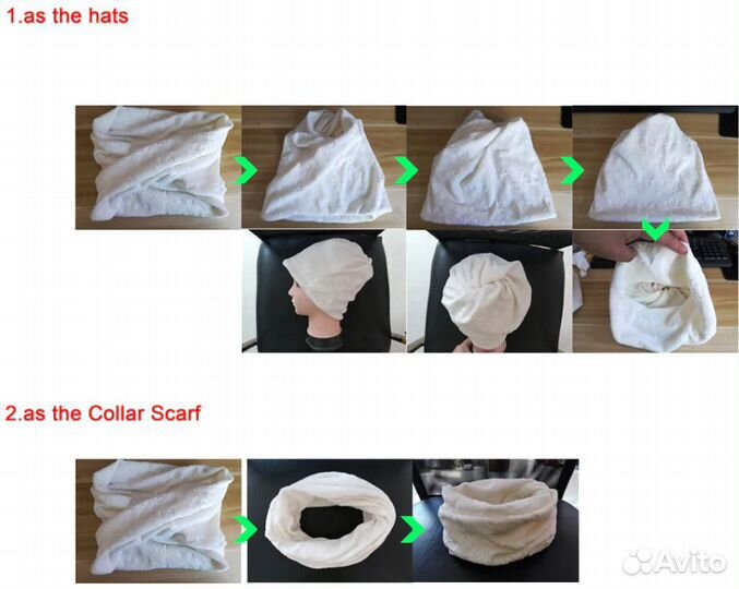 Новая шапка снуд (трансформер)