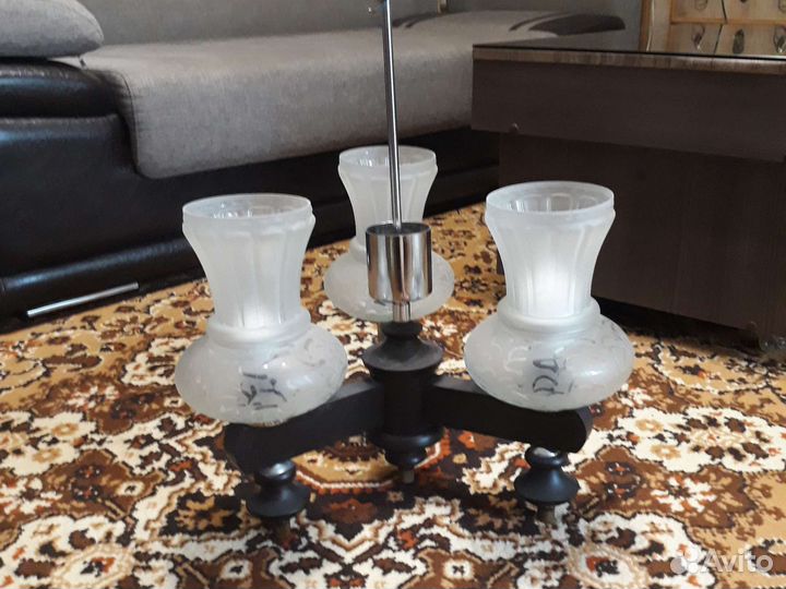 Люстра 3х рожковая