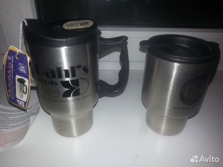 Термокружки из США. автомобильные, новые