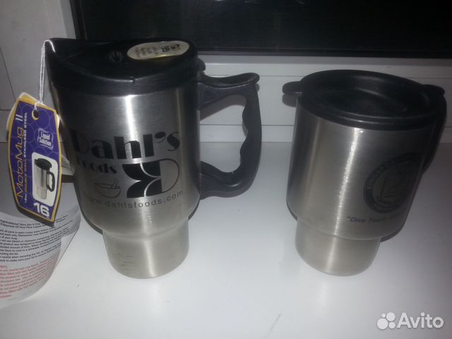 Термокружки из США. автомобильные, новые