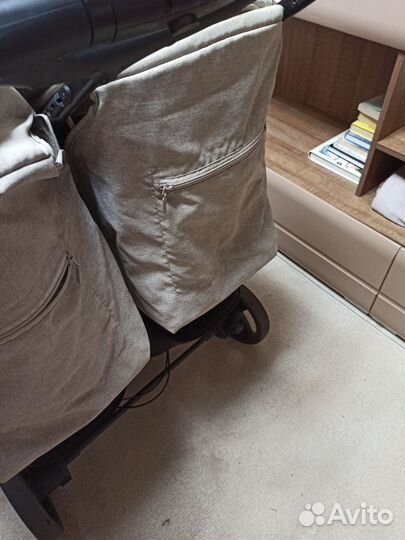 Коляска для двойни carrello connect