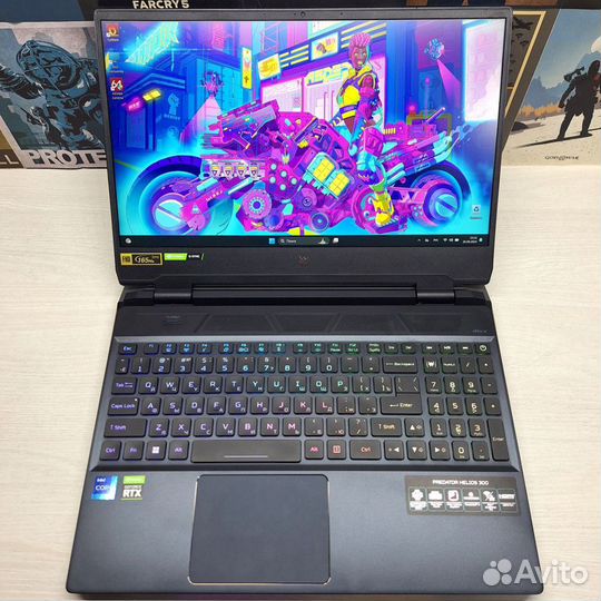 Игровой ноутбук Acer/RTX3080/i7-12th/16GB/SSD