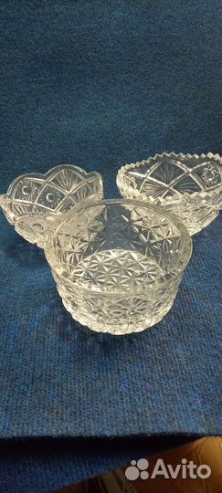 Хрустальная ваза