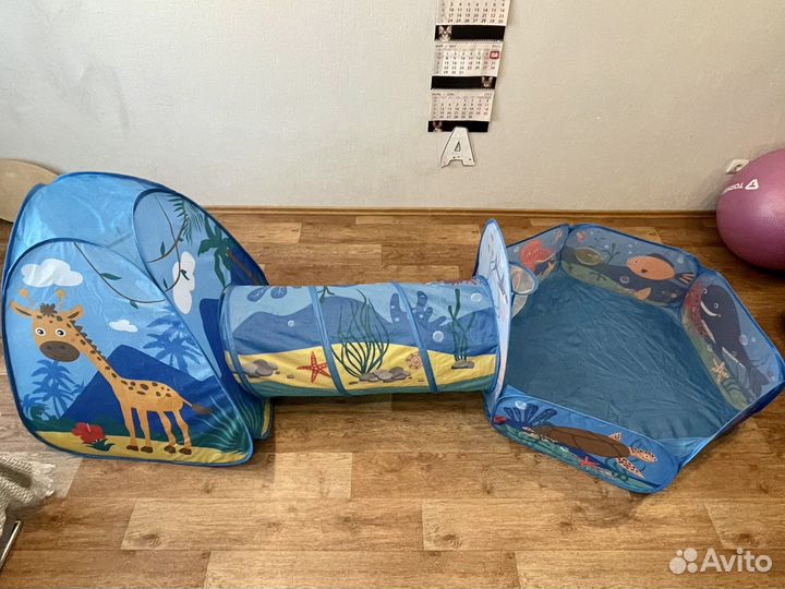 Игровой тоннель, домик