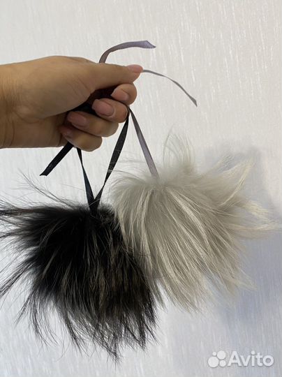 Меховые помпоны