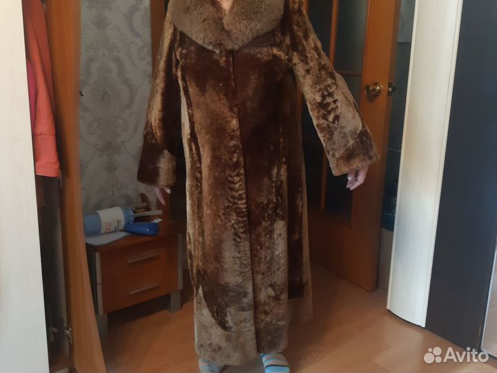 Шуба мутоновая