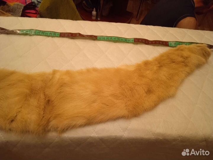 Шкурки норки 4 штуки отличное состояние