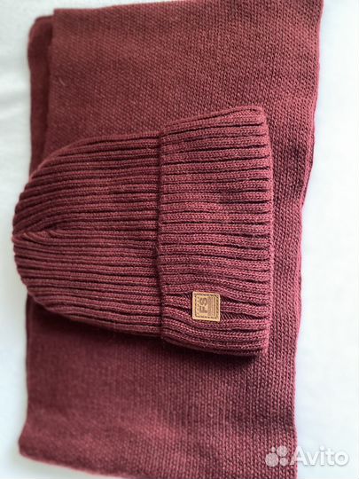Комплект шапка и шарф бронь до 12.09