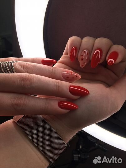 Маникюр с покрытием гель лак