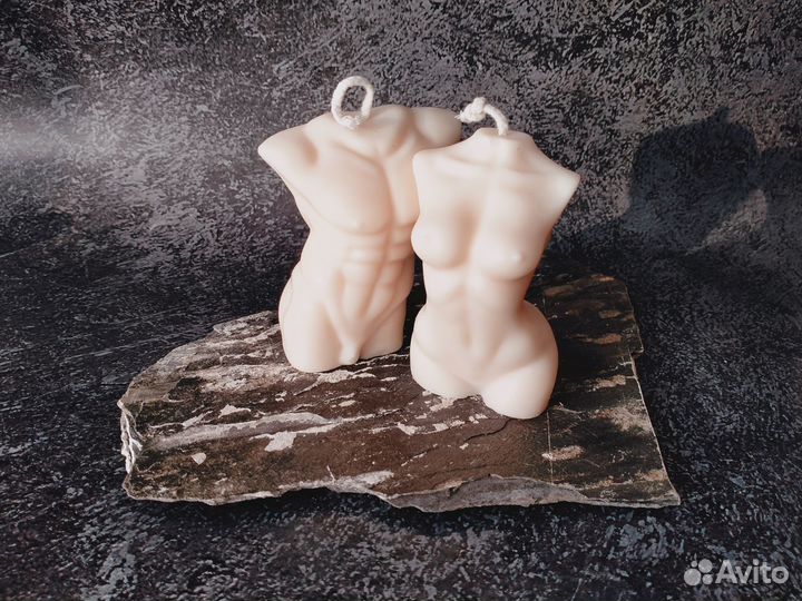 Подарочный набор свечей ручной работы