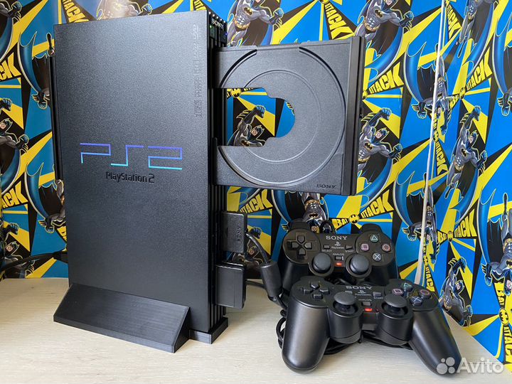 Sony PlayStation 2 Fat + 720 Игр 2TB HDD +Комплект